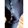 Çiçek Detaylı Çık Göğüs Harness - APFT906