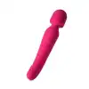 Çift Taraflı Wand Vibratör Kırmızı