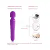 Çift Taraflı Wand Vibratör Mor