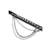 Çivi Detaylı Deri Choker, Çivili ve Zincirli Tasma - APFT975