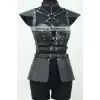 Deri Elbise Harness, Deri Etek ve Göğüs Elbise - APFT1371