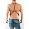 Deri Erkek Harness Pantolon Aksesuar, Göğüs Erkek Harness - APFTM27
