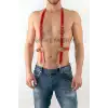 Deri Erkek Pantalon Aksesuar, Deri Erkek Harness - APFTM29