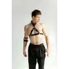 Deri Göğüs Harness Ve Kol Bandı - APFTM117