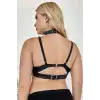 Deri Zincirli Göğüs Harness, Rave Party Aksesuar - APFT945