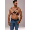 Erkek Deri Fantazi Harness - APFTM141