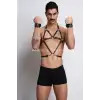 Erkek Deri Göğüs Harness, Erkek Fantazi Giyim, Erkek Parti Giyim - APFTM75