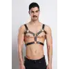 Erkek Deri Göğüs Harness, Erkek Parti Akseuar, Partywear - APFTM78
