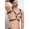 Erkek Deri Göğüs Harness, Erkek Parti Akseuar, Partywear - APFTM78