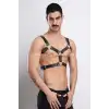 Erkek Deri Göğüs Harness, Erkek Parti Akseuar, Partywear - APFTM78
