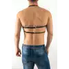 Erkek Fantazi Giyim Şık Deri Harness - APFTM1