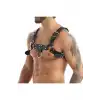 Erkek Fantezi Deri Giyim, Deri Fantezi Giyim, Erkek Deri Harness Aksesuar - APFTM162