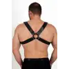 Erkek Göğüs Harness, Deri Erkek Fantazi Giyim, Erkek Clubwear - APFTM214