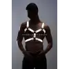 Erkek Göğüs Harness - Reflektörlü (Karanlıkta Yansıyan) Göğüs Harness - APFTM78