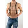 Erkek Göğüs Harness - Sexy Erkek Harness - Erkek Deri Aksesuar - APFTM27