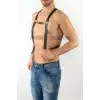 Erkek Göğüs Harness - Sexy Erkek Harness - Erkek Deri Aksesuar - APFTM27
