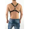 Erkek Göğüs Üzeri Deri Harness - Sexy Erkek Fantazi Giyim - Erkek İç Giyim - APFTM13