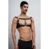 Erkek Parti Aksesuar, Clubwear, Deri Göğüs Harness, Erkek Fantezi Giyim - APFTM116