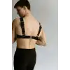 Erkek Techno Party Aksesuar, Deri Göğüs Harness - APFTM116