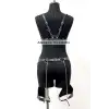 Erotik Deri Jartiyer Harness Takım, Kadın Fantezi İç Giyim - APFT1220