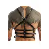 Errek Göğüs Kemer, Deri Erkek Fantezi Giyim, Şık Deri Kemer - APFTM97
