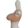 Giyilebilir Silikon Göğüs Sarışın Büyük Boy F Cup