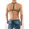 Göğüs Üzeri Lastik Harness - Seksi Erkek Lastik Harness Modelleri - Lastik Erkek İç Giyim - APFTM70