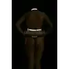 Işık ile Yansıyan Seksi Göğüs Üzeri Harness - APFT13