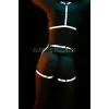 Kalçayı Saran Karanlıkta Parlayan Reflektörlü Harness - APFT480