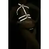 Karanlıkta Parlamalı Seksi Göğüs Üzeri Harness - Parti Giyim - APFT218