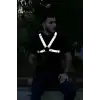 Karanlıkta Parlayan Reflektörlü Erkek Göğüs Kemer - APFTM95