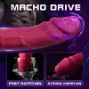 Modern Gerçekçi Dildo Vibratör Pembe