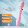 Modern Isıtmalı Wand Vibratör Pembe