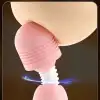 Modern Masaj Wand Vibratör Pembe
