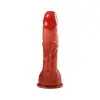Pembe Tilki Çift Başlı Realistik Dildo 21.5 cm – 19 cm