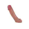 Pembe Tilki Silikon Penis Kılıfı 21 cm