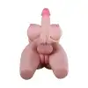 Realistik Shemale Torso Mastürbatör 5,5 KG– Vajina, Anal, Göğüs ve Esnek Dildo Özellikli