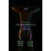 Reels Videoları İçin Özel Ürünler Karanlıkta Parlayan Reflektörlü Harness Takım