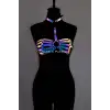 Reflektörlü Kadın İç Giyim, Reflektörlü Sütyen Harness - APFT224