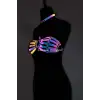 Reflektörlü Kadın İç Giyim, Reflektörlü Sütyen Harness - APFT224