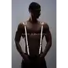 Reflektörlü (Karanlıkta Yansıyan) Erkek Pantolon Askısı, Erkek Pantolon Omuz Kemeri - APFTM10
