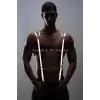 Reflektörlü (Karanlıkta Yansıyan) Erkek Pantolon Askısı, Erkek Pantolon Omuz Kemeri - APFTM10
