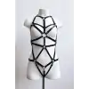 Seksi Deri Vücut Harness - APFT316