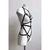 Seksi Deri Vücut Harness - APFT316