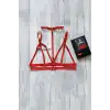 Şık Lastik Harness Sütyen - APFT143