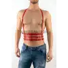 Sporcu Deri Erkek Vücut Aksesuarı, Deri Fantazi İç Giyim - APFTM17