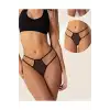 Tegan Fantazi Siyah Seksi TÜL Kadın STRİNG - Fantezi Tanga TG270036