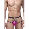 Tegan Fantezi Pembe Önü Halkalı Seksi  Erkek String-tanga TG274594