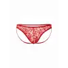 Tegan Seksi Dantelli Arkası Açık Seksi Kırmızı Erkek Külot TG274627