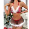 Tegan Seksi Transparan Etekli Yılbaşı Kostümü TG279301